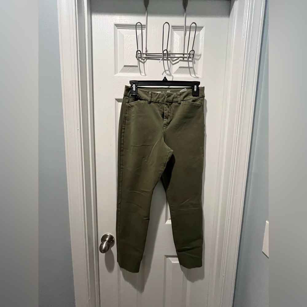 Old Navy Sage Green Pixie Skinny Pants